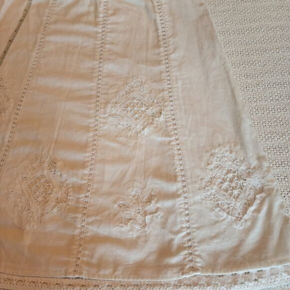 Apt. 9 Lined White Lace Throughout & Bottom Side Zippered Sz.‎ 8 Skirt - Picture 4 of 10